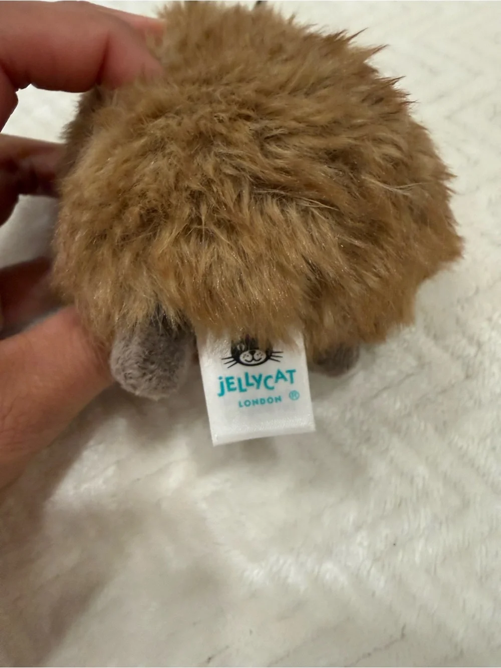 Jellycat Brown Plush Guinea Pig Keyring